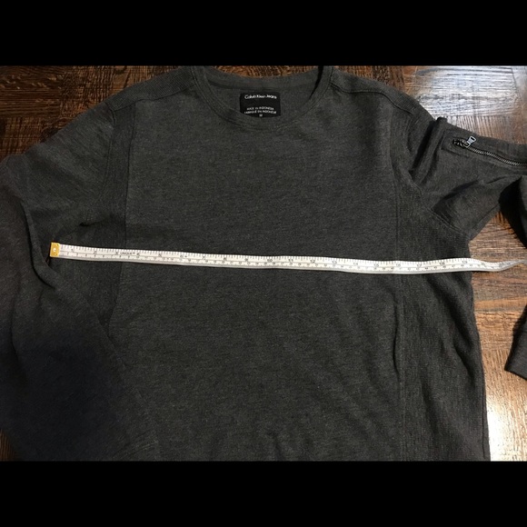 Calvin Klein Spring/Fall Sweater/Striped Shirt - Picture 6 of 13